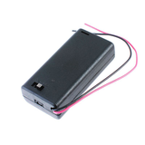 Фотография Отсек для аккумуляторов ROBITON Bh2xAA c двумя проводами/switch, с переключателем