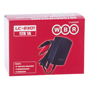 Фотография Зарядное устройство WBR LC- 2307 (12 В, 1 А)