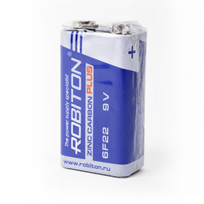 Фотография Батарейка ROBITON PLUS R-6F22, 9 В SR1