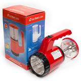 Фотография Фонарь ULTRAFLASH LED 5162 кемпинг, аккумуляторный, 9 LED/5 SMD LED, крючок д/подвеса, зарядка 220 В - купить в СПб оптом, цена - 355.98 за шт | Интернет-магазин ShopElectro