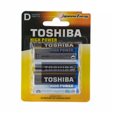 Фотография Батарейка TOSHIBA Alkaline, 1.5 В, LR20 BL2 - купить в СПб оптом, цена - 59.83 за шт | Интернет-магазин ShopElectro