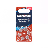 Фотография Батарейка RAYOVAC ACOUSTIC SPECIAL ZA312, воздушно- цинковая, 1.4 В BL6 - купить в СПб оптом, цена - 20.26 за шт | Интернет-магазин ShopElectro